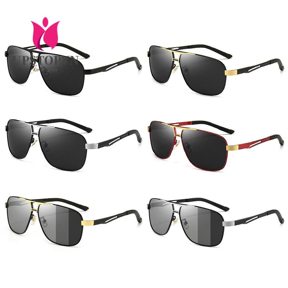 Upstopvn Kính Mát Phân Cực Chống Lóa Thay Đổi Màu Sắc Tắc Kè Hoa Cho Nam