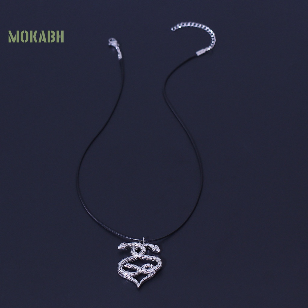 [Mới] Vòng cổ Mặt Hình Rắn Mạ Điện Phong Cách Punk Cá Tính Trang Trí Vòng cổ Cổ Điển Dành Cho Nữ