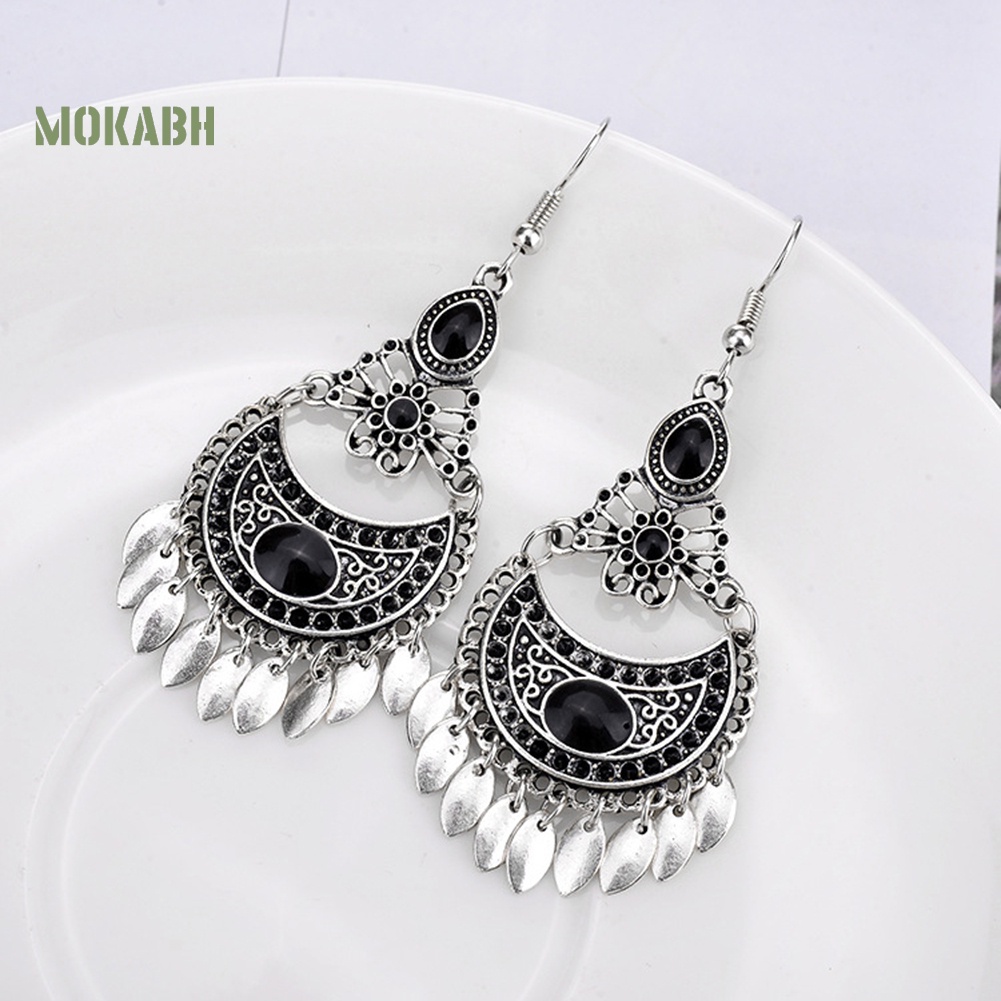 Bông Tai Dạng Móc Thiết Kế Đục Lỗ Thời Trang Sang Trọng Cho Nữ