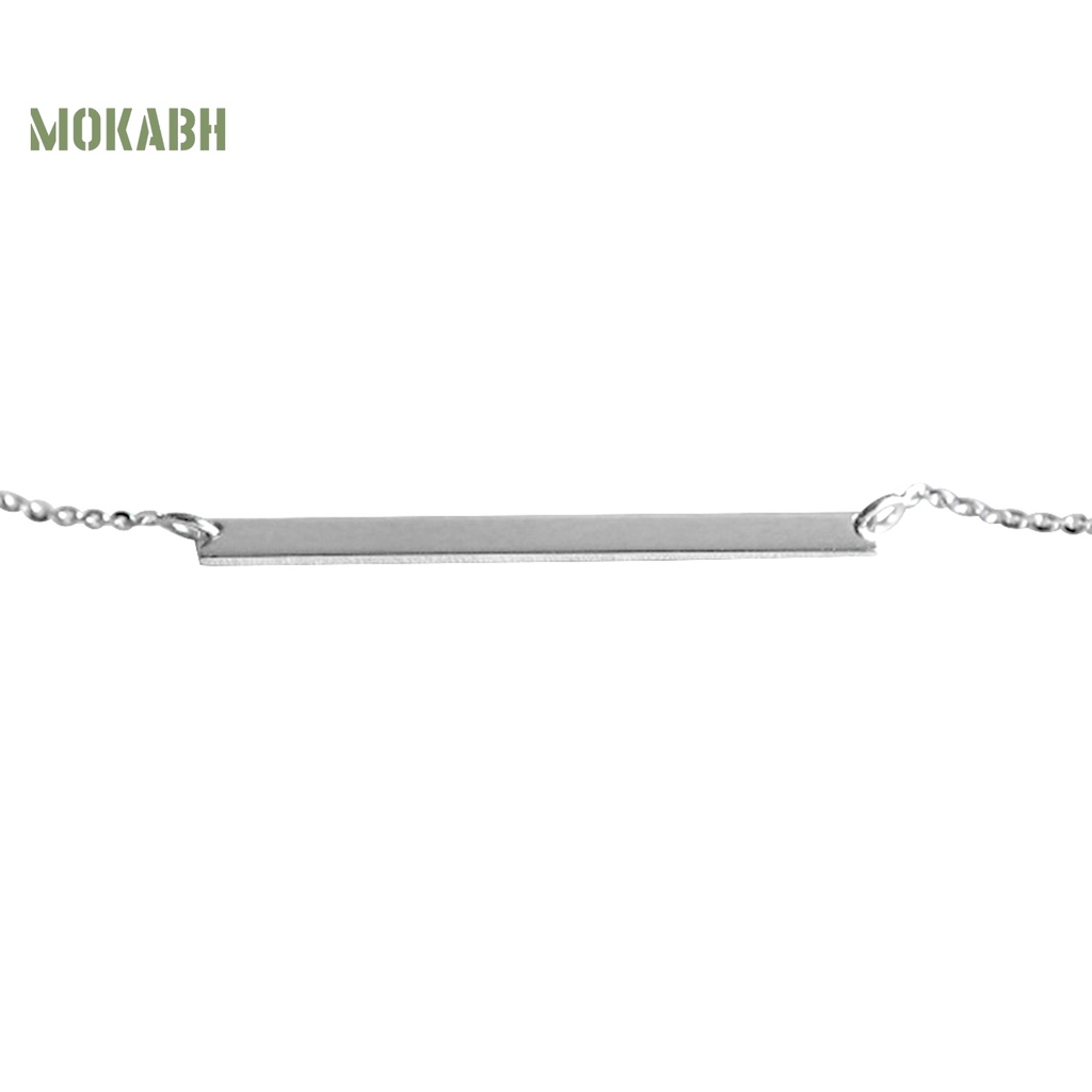 Vòng Tay Hợp Kim Mỏng Không Phai Hình Thanh Hợp Kim Đơn Giản Cho Nữ