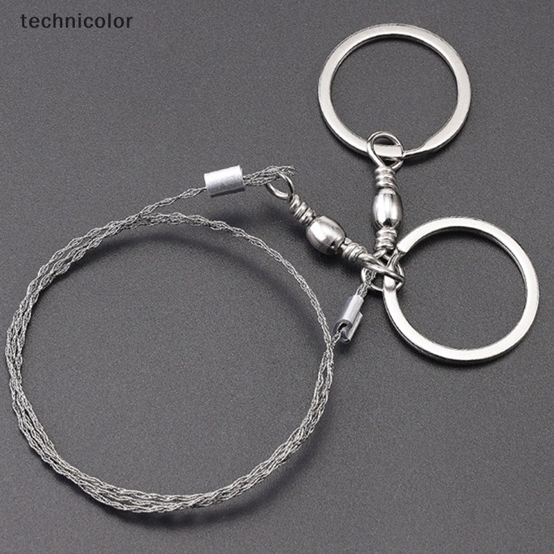 Cưa Dây Kỹ Thuật Gọn Nhẹ Với Tay Cầm Xoay Được Bền Bỉ Dùng Khi Đi Cắm Trại / Đi Bộ Đường Dài