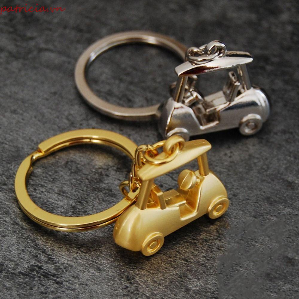 Móc Khóa Hình Quả Bóng Golf Độc Đáo Thời Trang Giá Đỡ