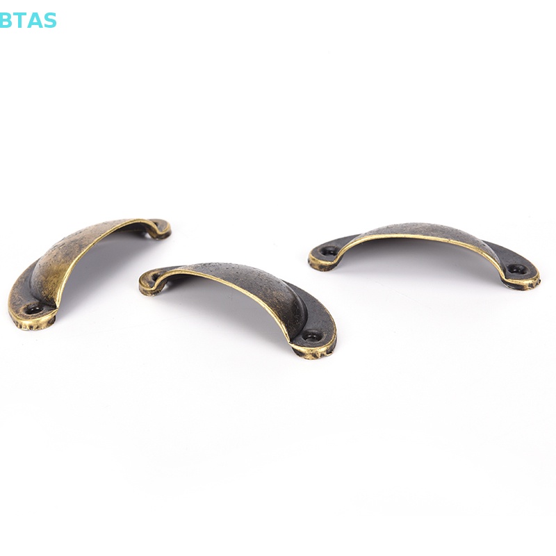 Bộ 12 Tay Nắm Cửa / Ngăn Kéo Tủ Hình Vỏ Sò Cổ Điển