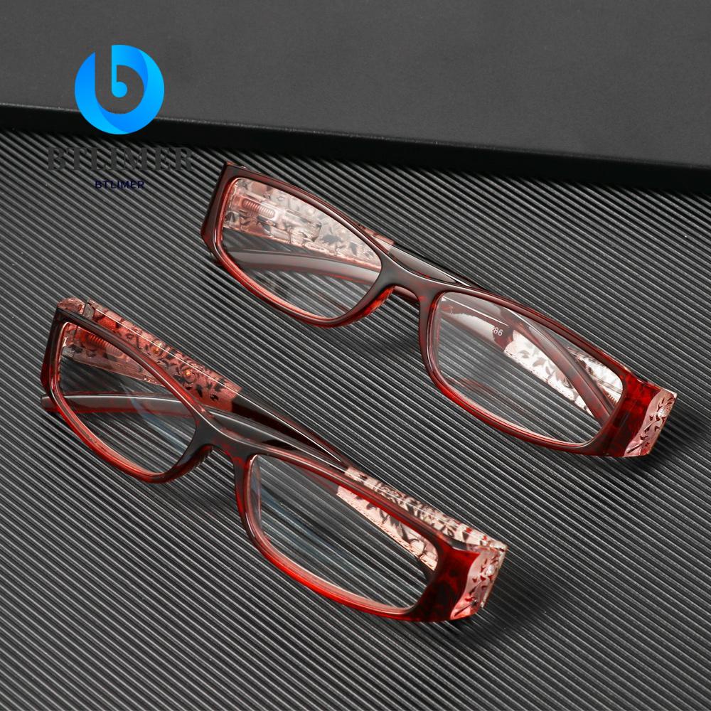 Kính Đọc Sách Siêu Nhẹ Chống Ánh Sáng Xanh In Họa Tiết Cổ Điển