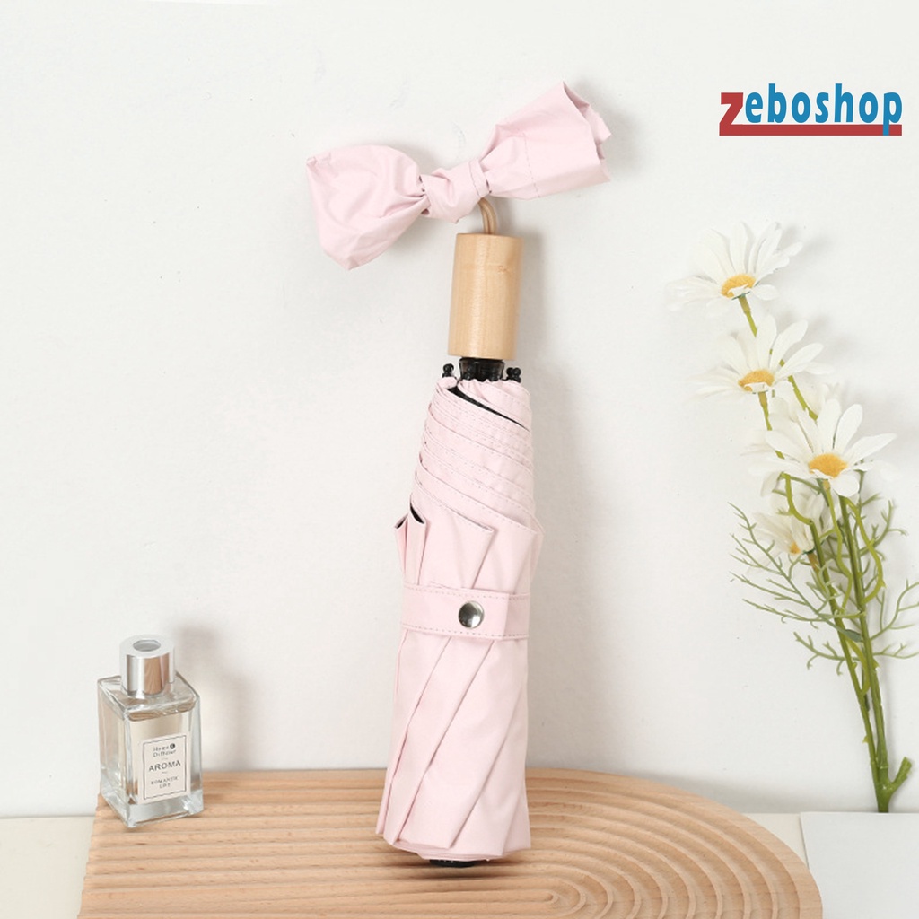 Dù Gấp Gọn Chống Gió Gọn Nhẹ 8 Gia Cố Với Tay Cầm Tiện Dụng Cho Nữ