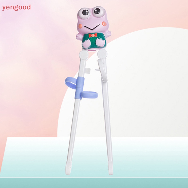 1 Cặp Đũa Tập Ăn Kiểu Hoạt Hình Động Vật Dễ Thương Cho Bé