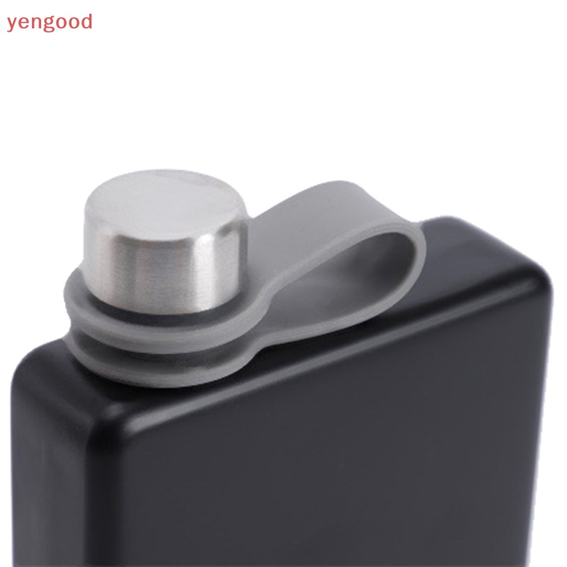 Bình Đựng Rượu Bằng Thép Không Gỉ 9 Oz Có Phễu Chống Rò Rỉ