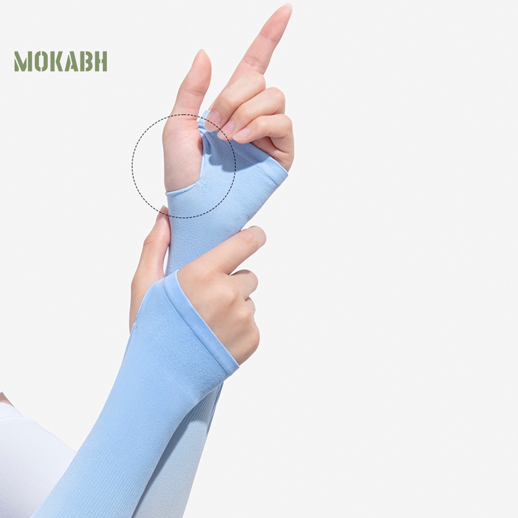 1 Cặp Ống Tay Áo Chống Tia UV Nhanh Khô Màu Gradient Thời Trang Mùa Hè Cho Nam Và Nữ