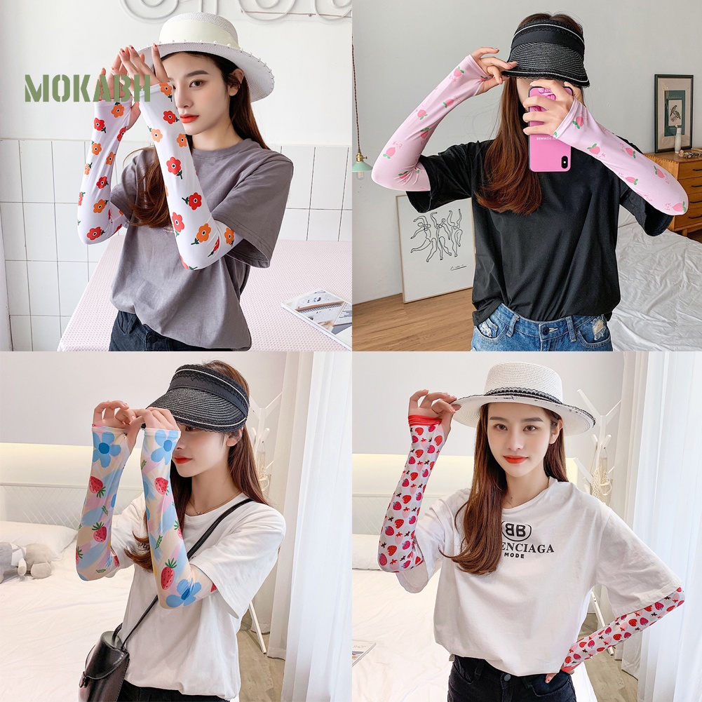 2 Vỏ Bọc Bảo Vệ Cánh Tay Chống Tia UV Khi Đi Xe Đạp Leo Núi