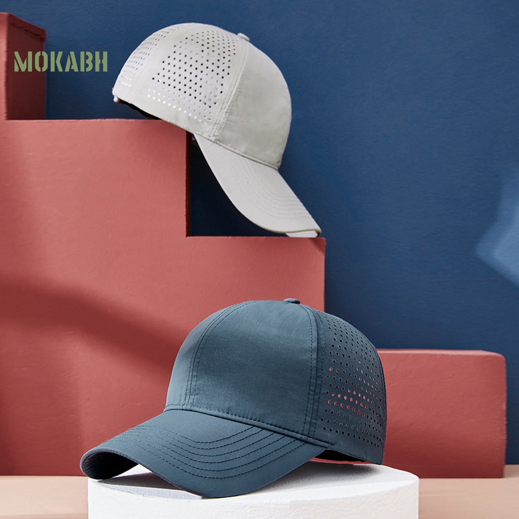 Mũ Lưỡi Trai Chống Nắng Thiết Kế Đục Lỗ Thời Trang Xuân Hè Cho Nam Và Nữ