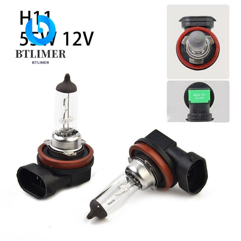 Bộ 2 Bóng Đèn Halogen H11 12v 55w Cho Xe Hơi|Đèn Sương Mù Tự Động Cho Kính Xe Hơi