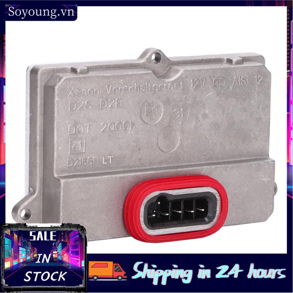 Soyoung 63126907488  Headlamp Control Unit Heat Resistant Xenon Headlight Ballast Module Alloy for Upgrade