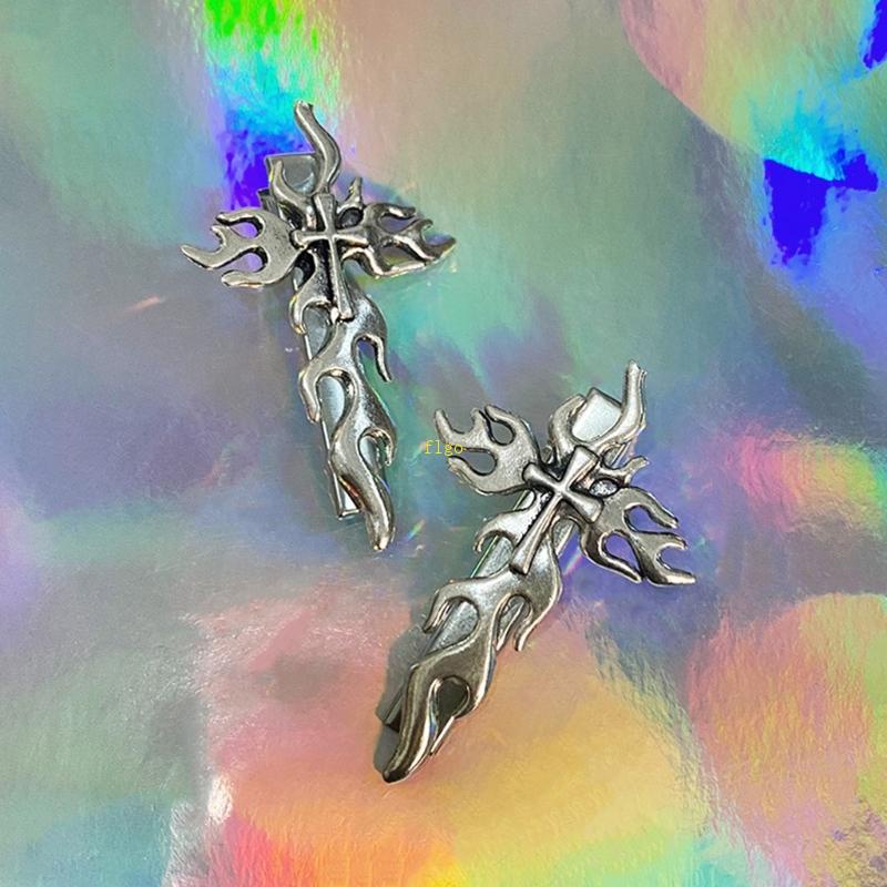 Kẹp Tóc Hình Ngọn Lửa Tinh Tế Cho Nữ