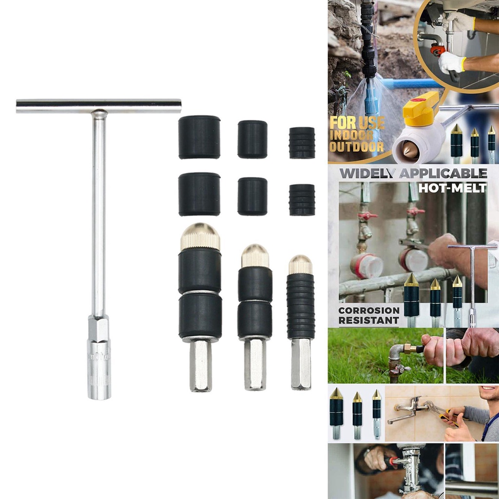 Set 4 Dụng Cụ Chặn Nước Nóng Chảy Cao Cấp Chuyên Dụng