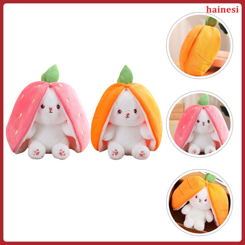 Set 2 Thỏ Nhồi Bông Hoạt Hình Dễ Thương