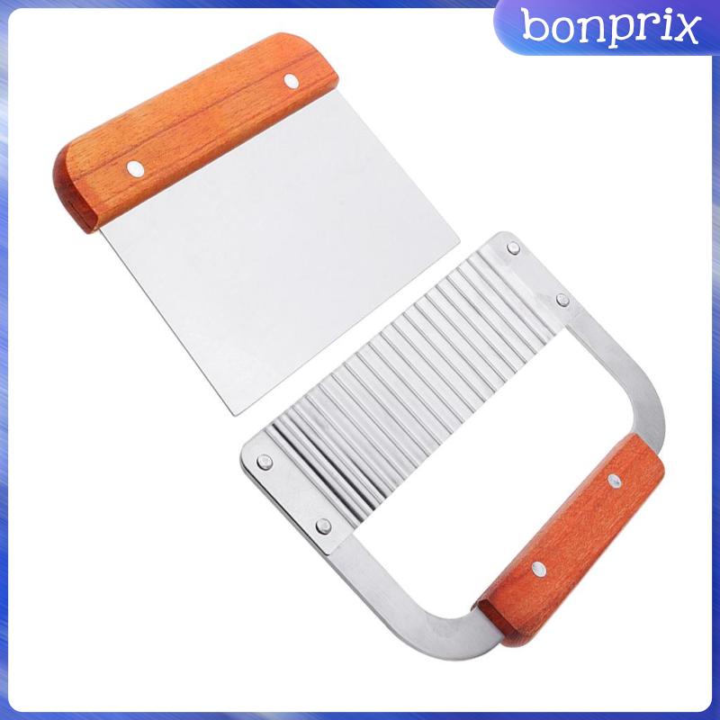 Set 2 Khuôn Làm Khoai Tây Chiên Bằng Thép Không Gỉ