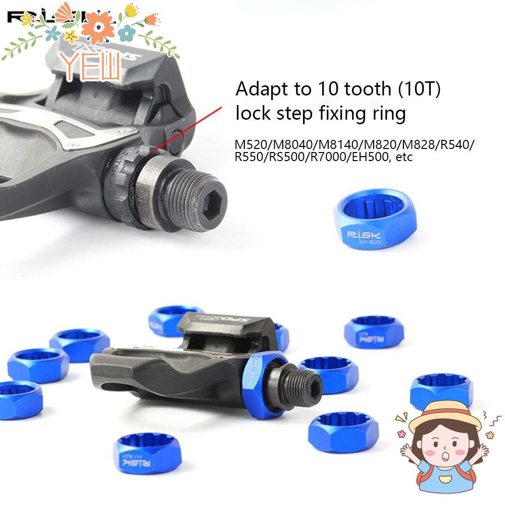 Set 2 Trục Bàn Đạp 10T Chuyên Dụng Cho Xe Đạp M520 / M8040 / M8140 / M820 / M828