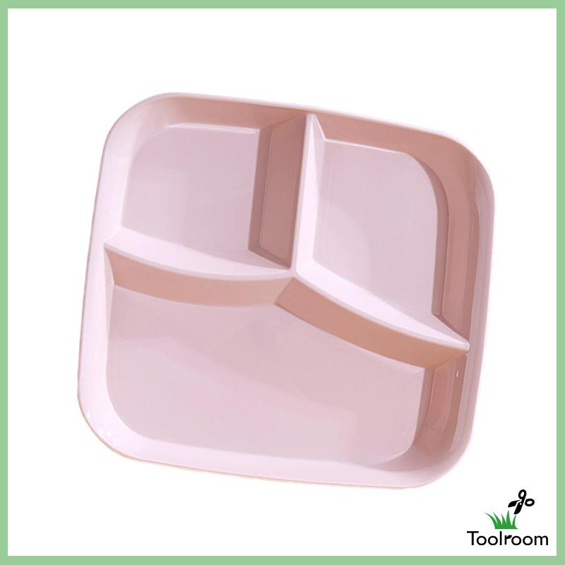 Khay Đựng Thức Ăn 3 Ngăn Tiện Dụng Cho Nhà Hàng / Nhà Bếp