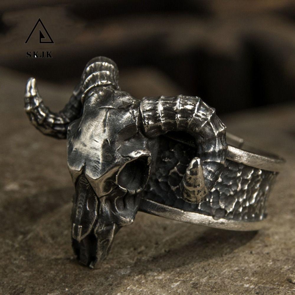 Nhẫn Hình Móng Vuốt Phong Cách Gothic Punk Vintage Cá Tính Cho Nam