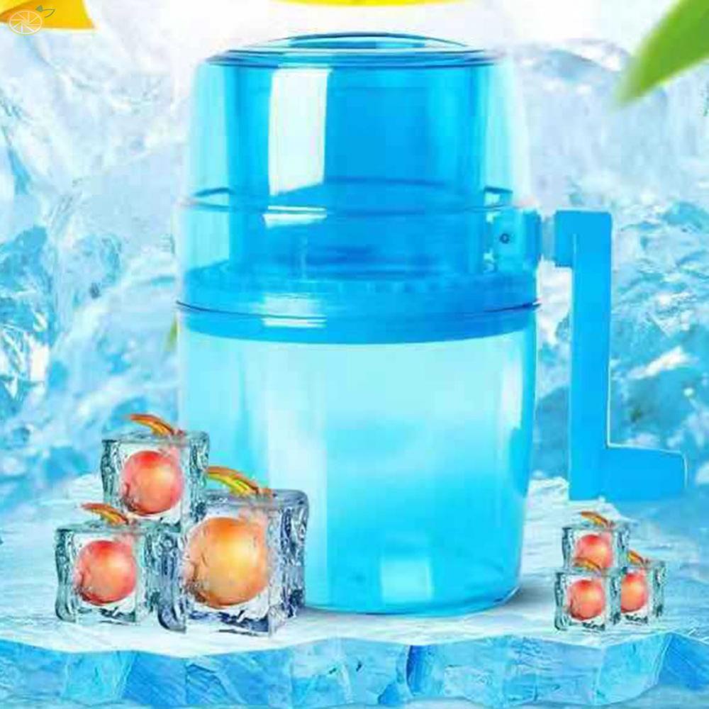 【VARSTR】Portable Ice Crusher Shaved Ice Machine Manual Crank Operated Fruit Smoothie high quality