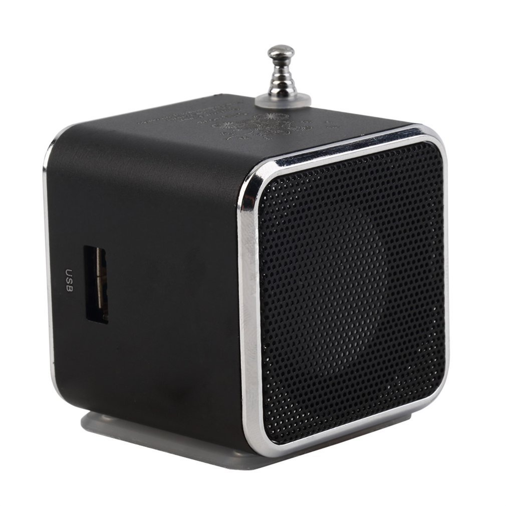 Portable Micro Tf Usb Mini Speaker Music Player Fm Radio Stereo Phone Laptop Mp3 Mp4 [Q/6]