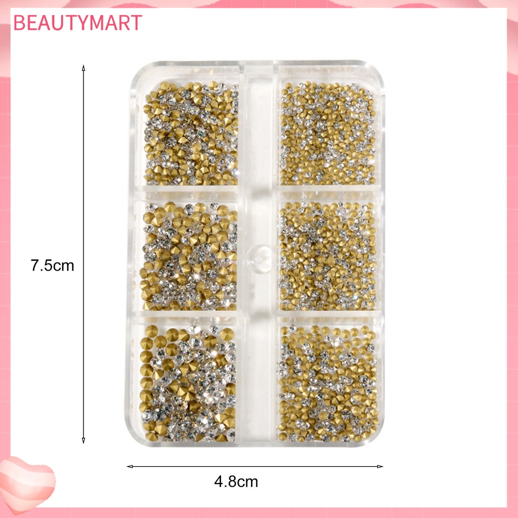 Set 1000 Hạt Đá 3D Lấp Lánh Đính Móng Nghệ Thuật