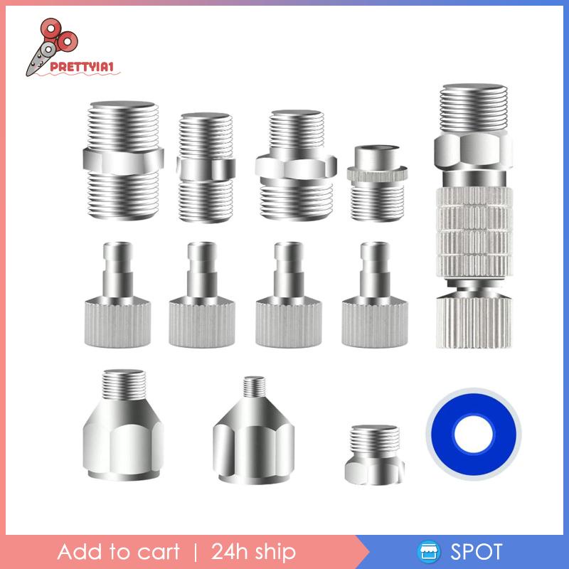 Set 1 / 13 Đầu Nối Vòi Phun Khí Siêu Bền Tiện Dụng