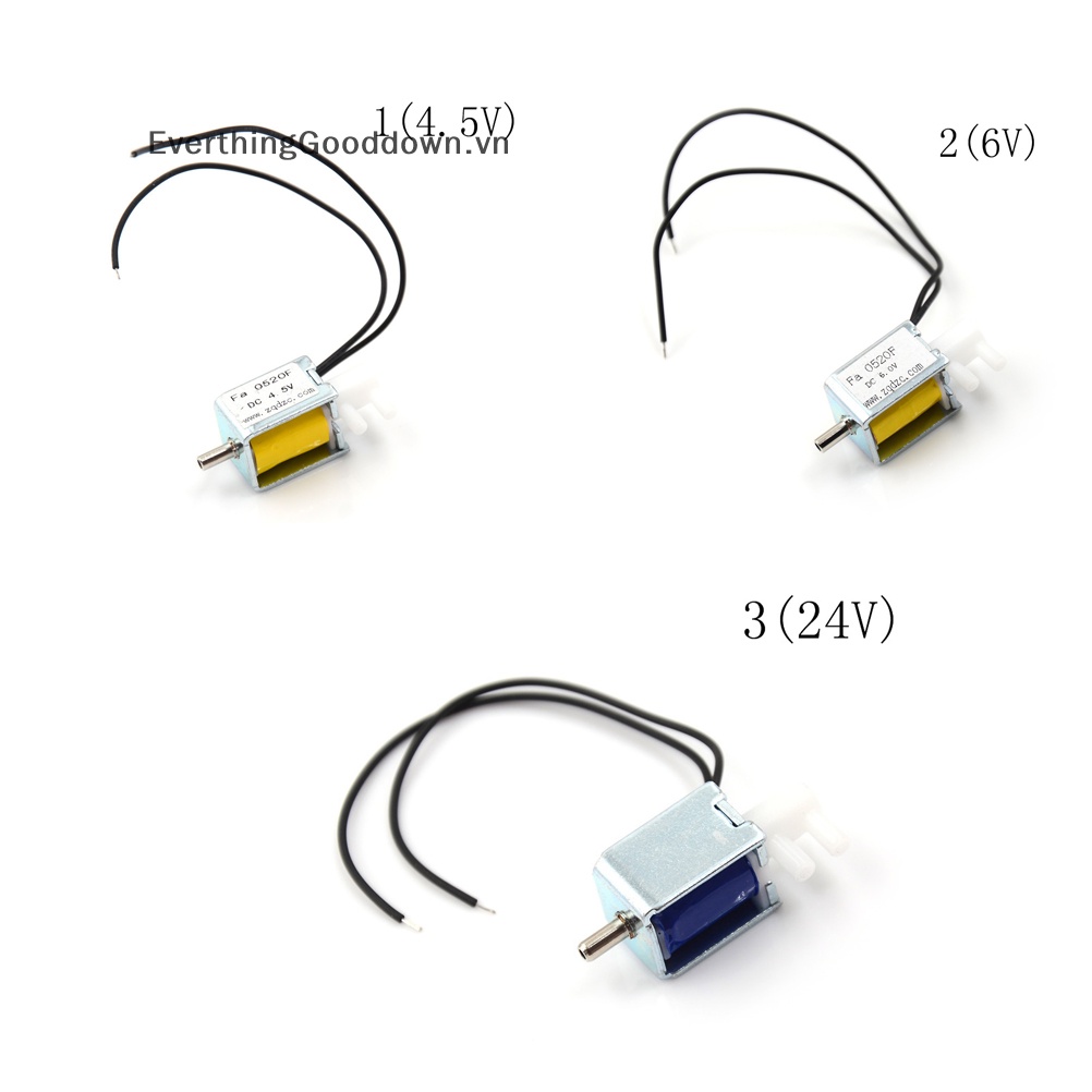 Van Điện Từ 2 Vị Trí 3 Chiều 4.5V 12V 24V Chuyên Dụng