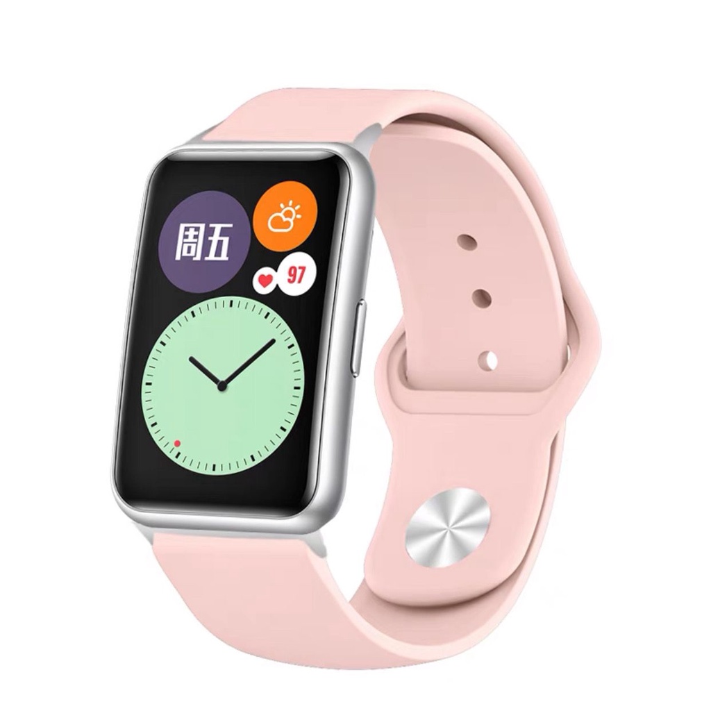 Phù Hợp Dây Đeo Thay Thế Bằng Silicon Có Khóa Cài Phù Hợp Cho huawei band 8 7 huawei band 8