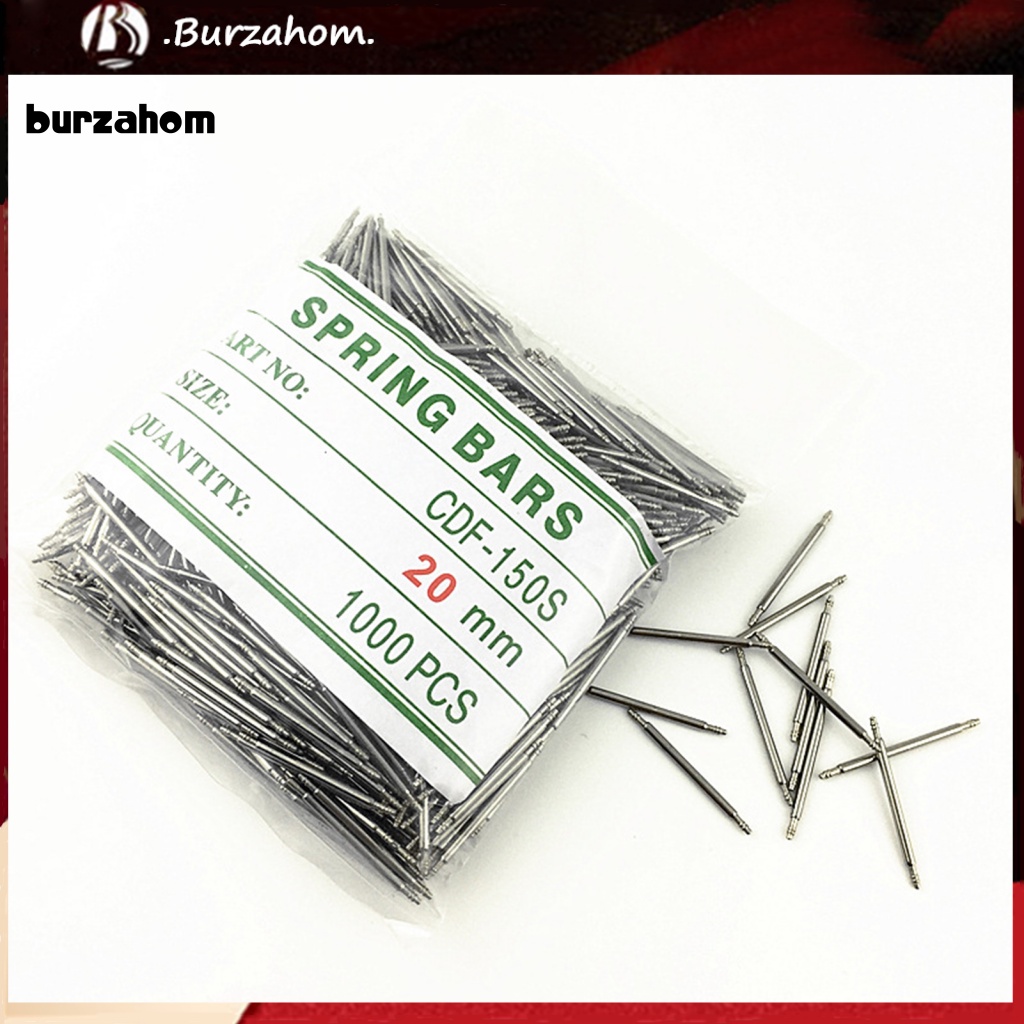 Bộ 1000 Ghim Lò Xo Đường Kính 1.5mm Bằng Thép Không Gỉ Dùng Làm Đồng Hồ