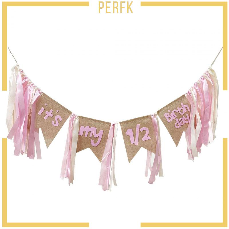 Dây Treo Trang Trí Phông Nền Chụp Ảnh 6 Tháng Hình Ghế Cao Dành Cho Bé Gái