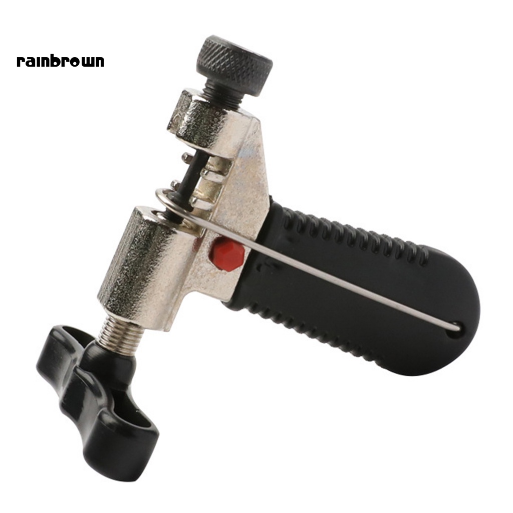 &lt; Rainbrown &gt; Dụng Cụ Tháo Mắt Xích Xe Đạp Bằng Thép Nhỏ Gọn Chính Xác Dành Cho Hoạt Động Ngoài Trời