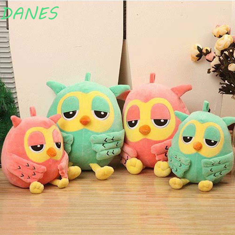 Cú Nhồi Bông Mềm Mại Trang Trí Nhà Cửa