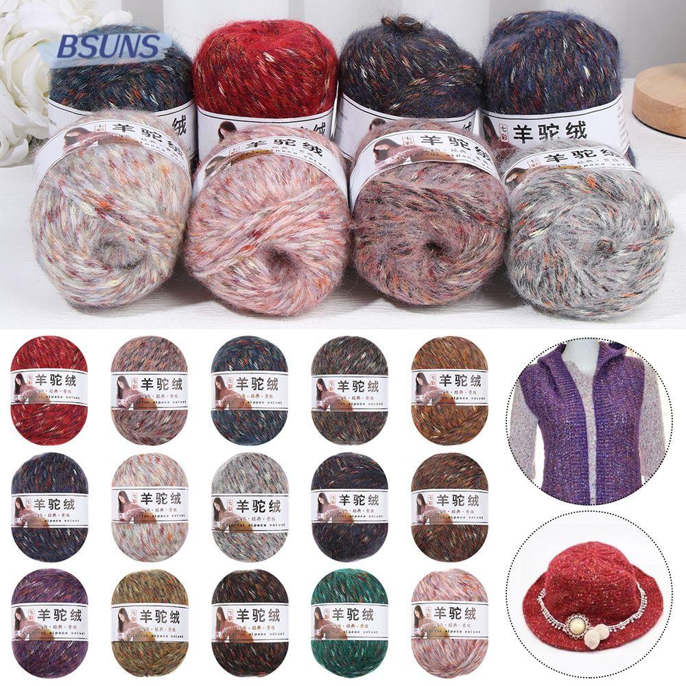 Cuộn Len Đan Móc Mềm Mại Bằng Tay Chất Liệu Cotton