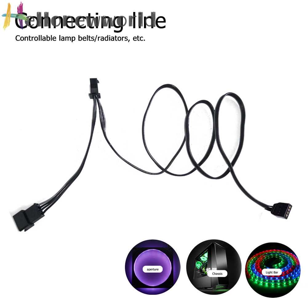 Dây Cáp Nối RGB 12V 4Pin / 5V 3Pin Cho Bo Mạch Chủ Giga / Microstar / A-sus