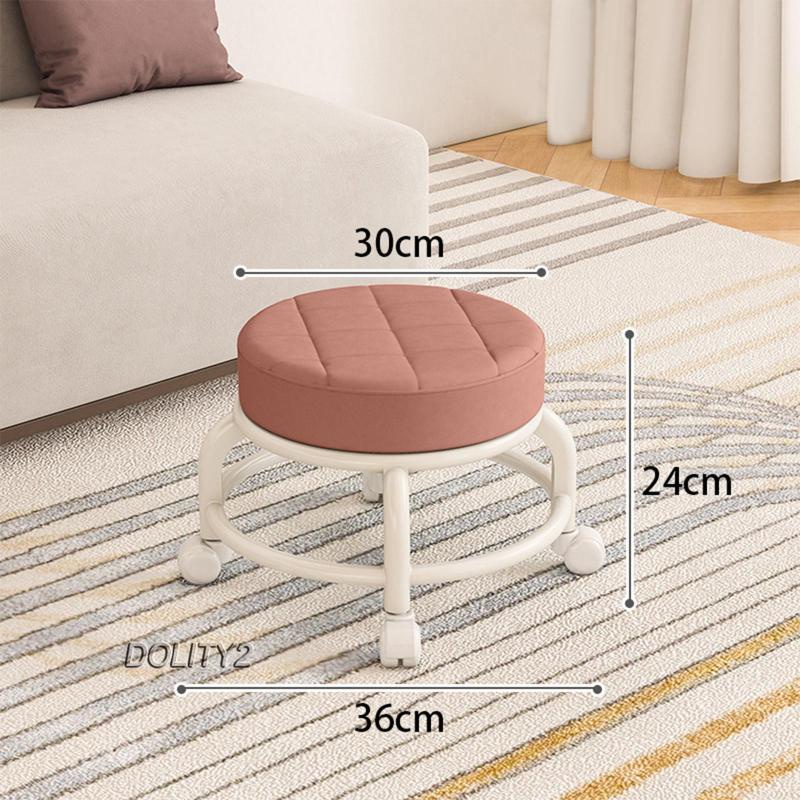 Set 2 Bàn Đạp Con Lăn Cỡ Nhỏ Thoải Mái Chịu Được Sức Nặng Cho Nhà Bếp / Văn Phòng