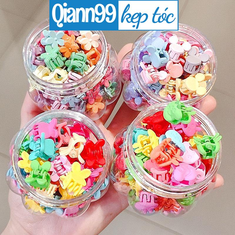 💓Kẹp Tóc Càng Cua Mini Hàn Quốc Dễ Thương Nhiều Màu Sắc Phụ Kiện Thời Trang Cho Nữ