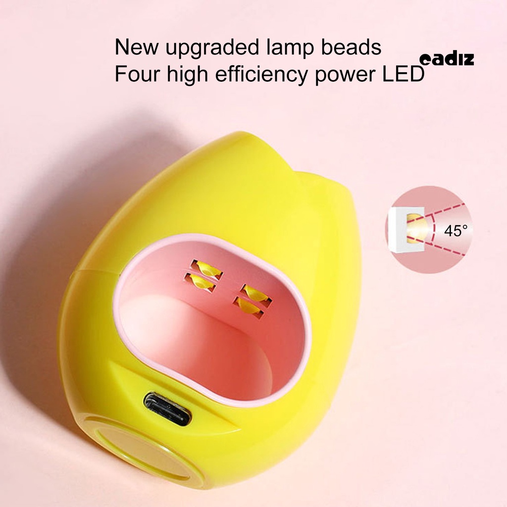 1 Bộ Đèn LED UV Hong Khô Móng Tay Không Phai Màu Đen