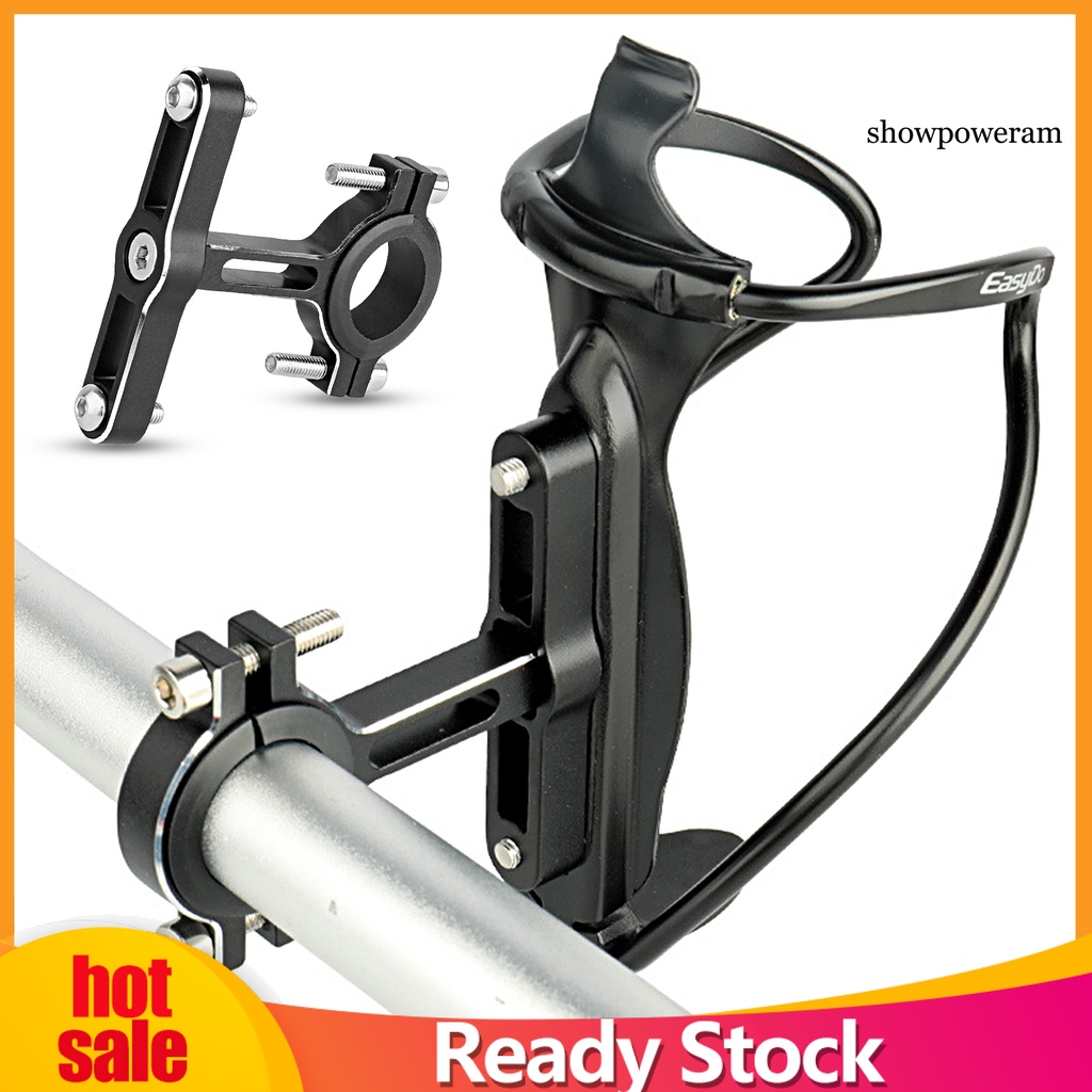 Bộ Chuyển Đổi Bình Nước Gắn Tay Lái Xe Đạp Bằng Kim Loại Siêu Nhẹ