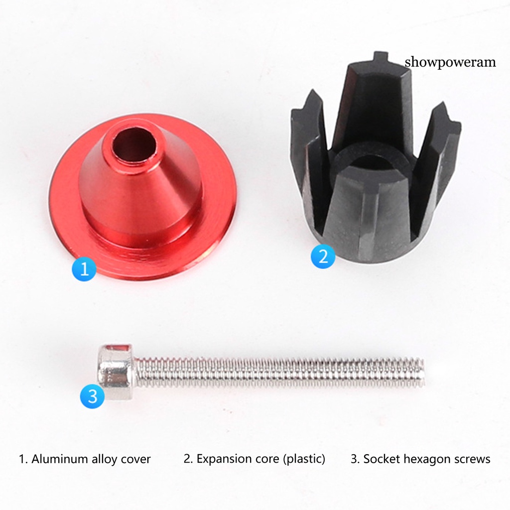 Set 2 Nắp Đậy Tay Lái Xe Đạp Chống Rơi Chịu Lực Cao Tiện Lợi