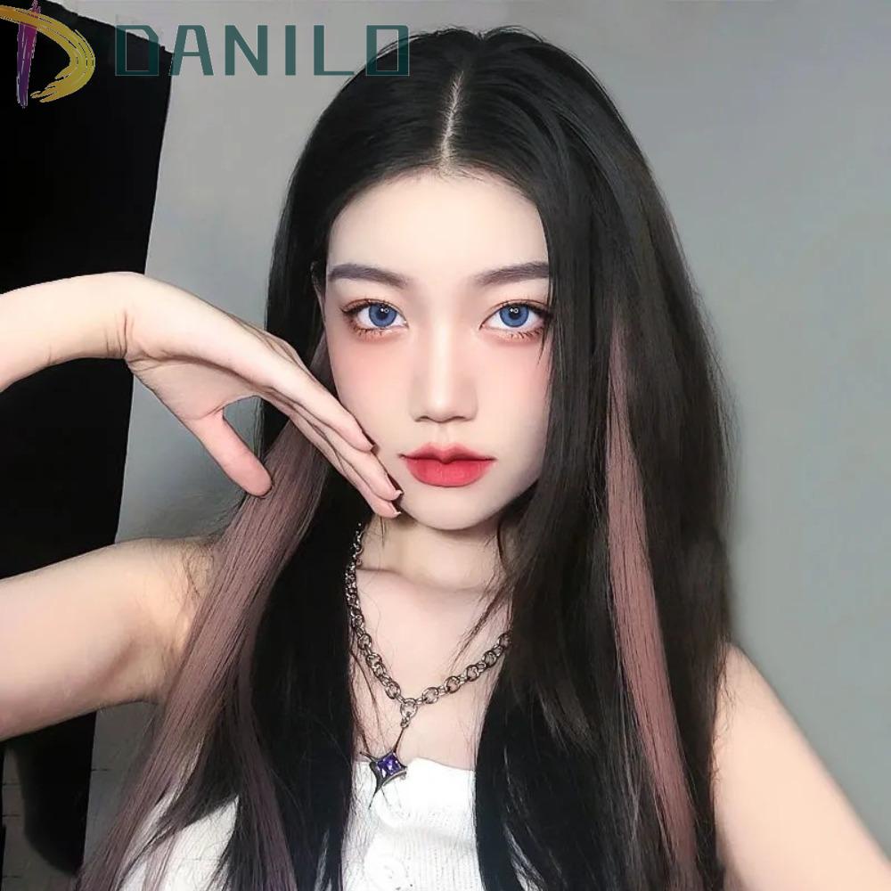 Kẹp Tóc Giả Màu Sắc Gradient Ngọt Ngào Dành Cho Nữ