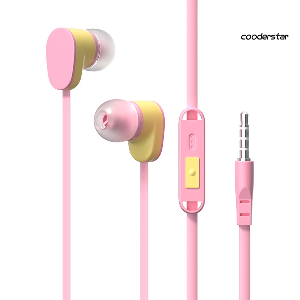 Tai Nghe Nhét Tai Có Dây 3.5mm 9D Âm Thanh Nổi 9D Kèm Hộp Đựng Họa Tiết Hoạt Hình Cho Học Sinh