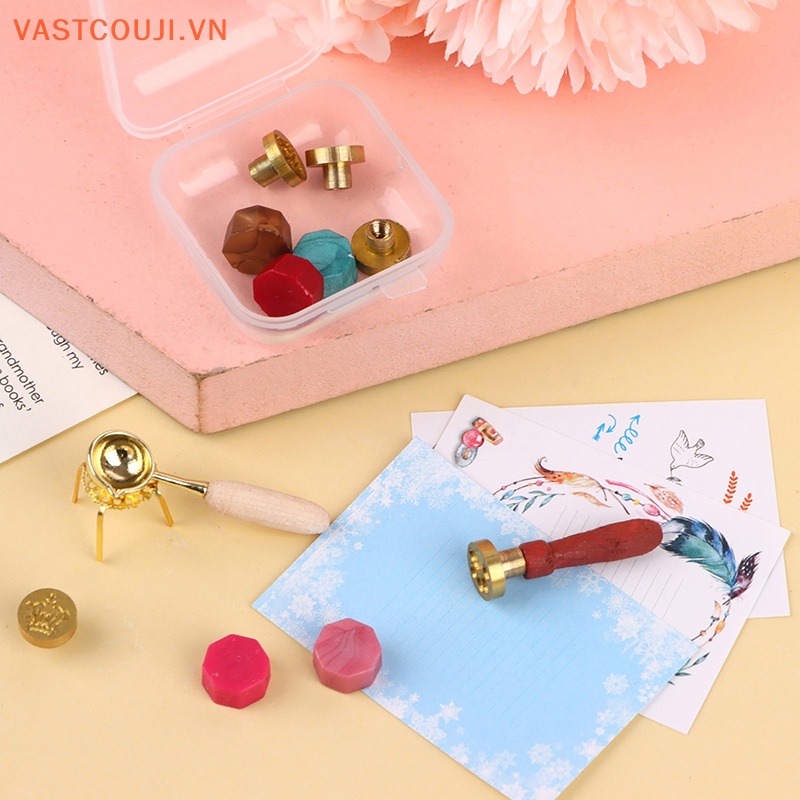 1 Bộ Sáp Niêm Phong Bì Thư Đồ Chơi Búp Bê VASTJI Tỷ Lệ 1: 12
