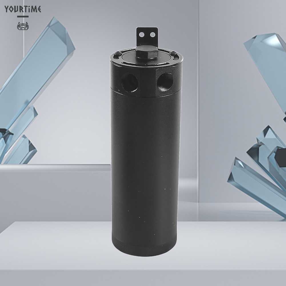 Bình Đựng Dầu 2 Cổng Bằng Nhôm Cho Xe Hơi