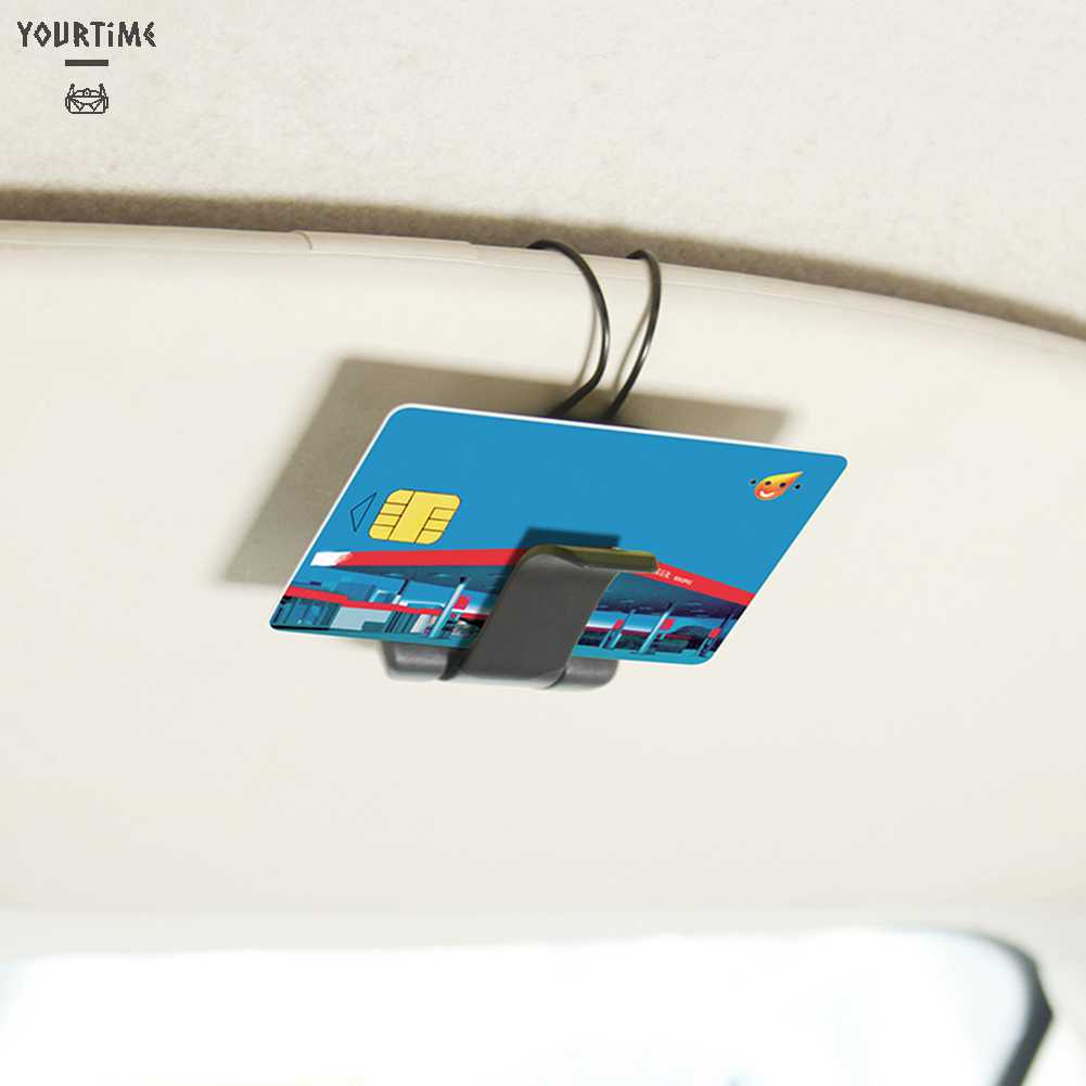 Giá Đỡ 2 Trong 1 Kẹp Kính Chống Nắng Trên Xe Hơi