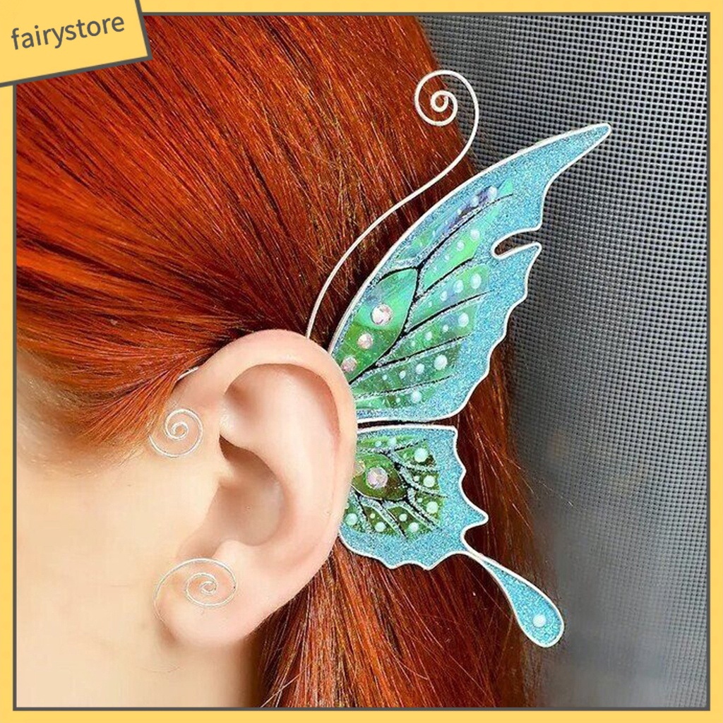 1 Khuyên Đeo Tai Bắt Mắt Hình Động Vật Bằng Kim Loại Tinh Tế Dễ Đeo Cho Nữ