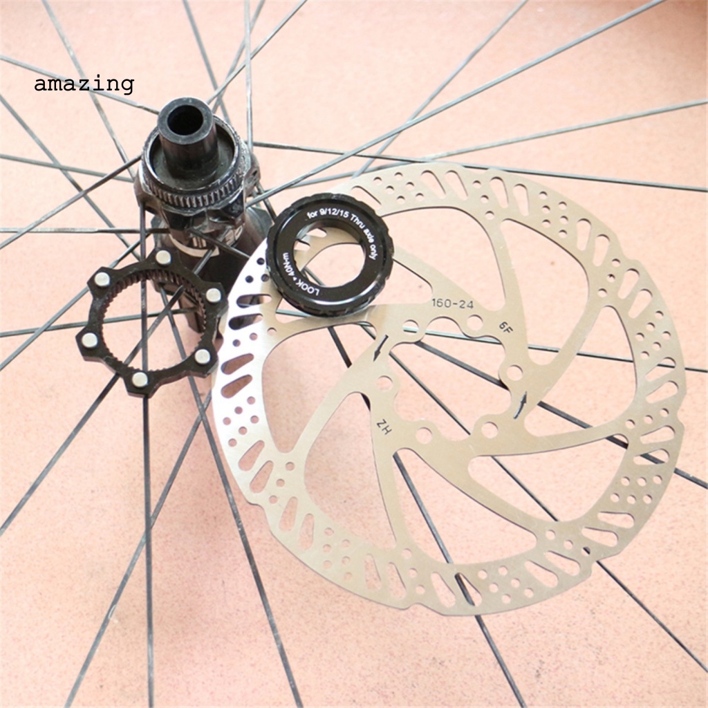 1 Cặp Khóa Trung Tâm Trục Bánh Xe Đạp Bằng Thép Không Gỉ Chống Ăn Mòn Thiết Kế Một Mảnh