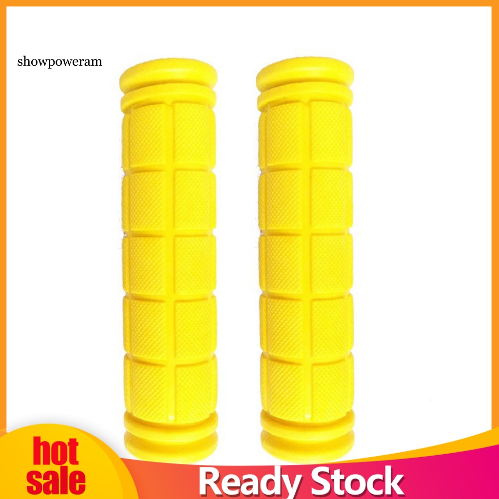 1 Cặp Vỏ Bọc Tay Lái Xe Đạp Bằng Silicon Chống Trượt