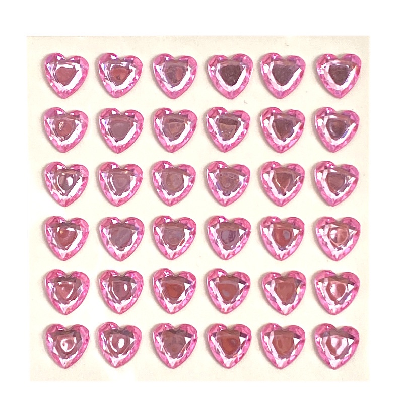 Dễ Thương Nhãn Dán 3d Hình Trái Tim Xinh Xắn