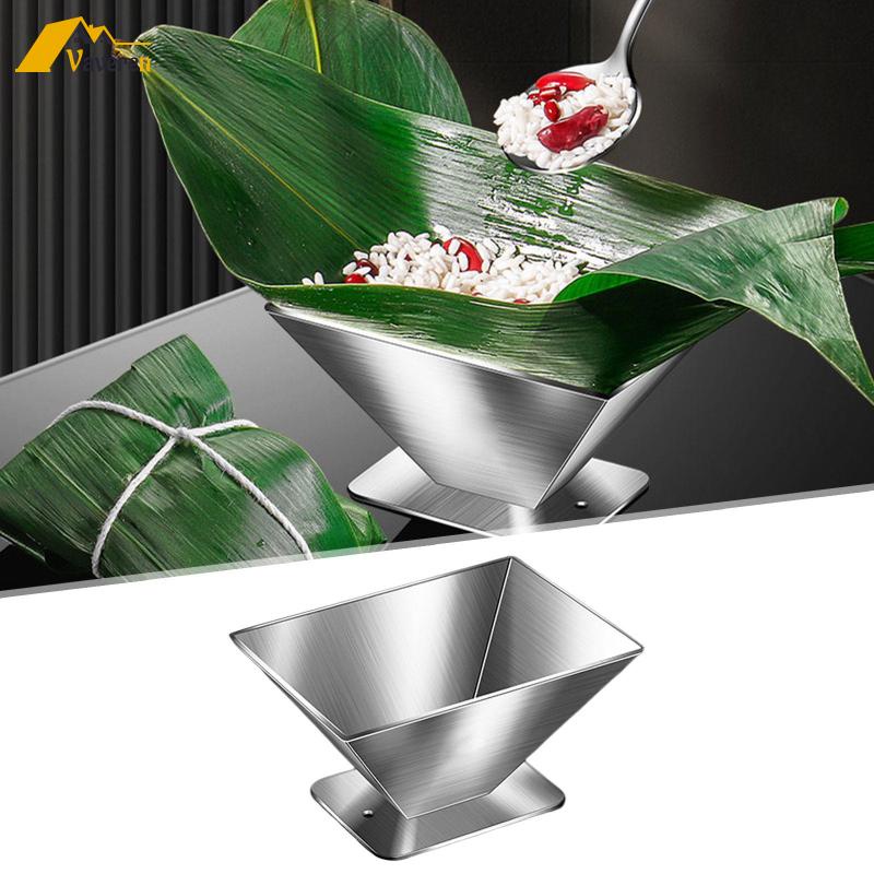 Khuôn Làm Cơm Nắm Truyền Thống Trung Quốc Bằng Thép Không Gỉ zongzi diy